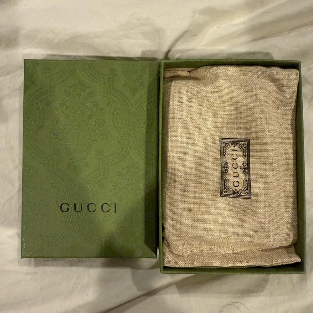 SALE❗️NEW Gucci Brown and Green Wallet - Picture 4 of 7